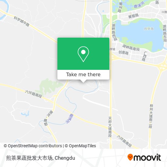 煎茶果蔬批发大市场 map