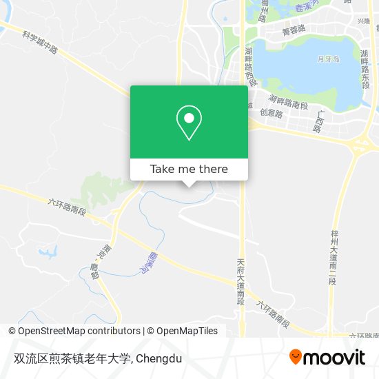 双流区煎茶镇老年大学 map
