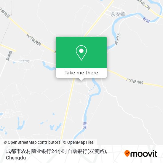 成都市农村商业银行24小时自助银行(双黄路) map