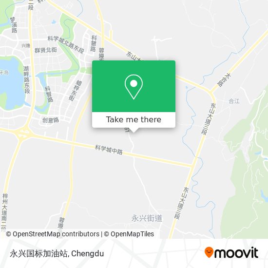 永兴国标加油站 map