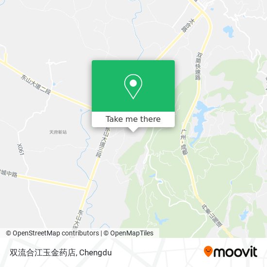 双流合江玉金药店 map