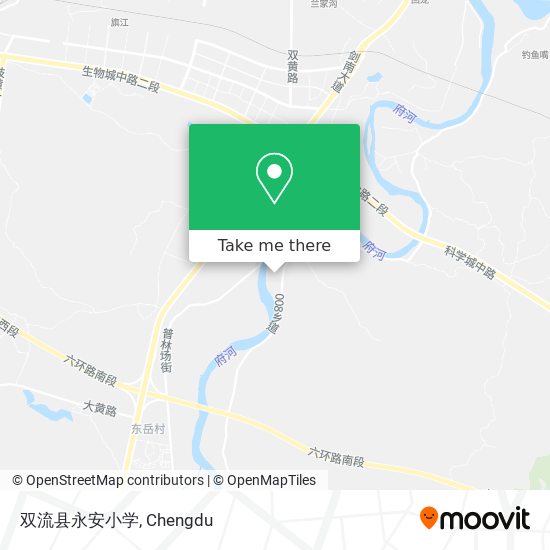双流县永安小学 map