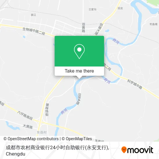成都市农村商业银行24小时自助银行(永安支行) map