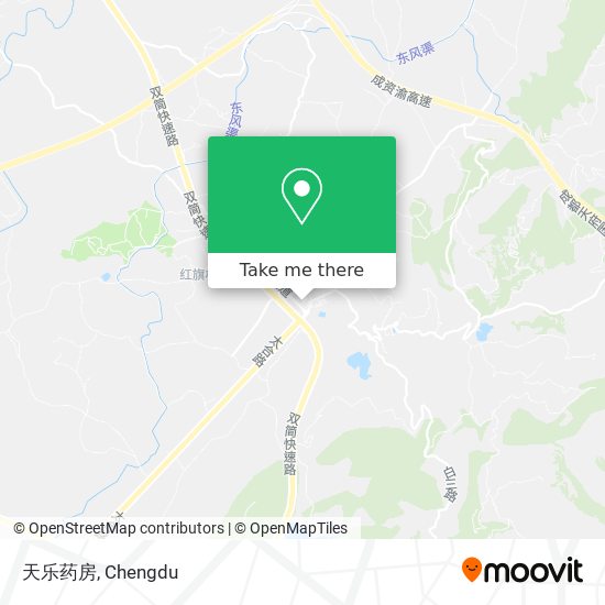 天乐药房 map