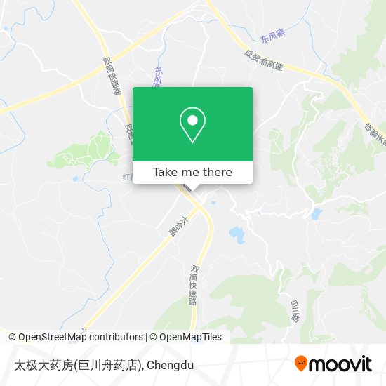 太极大药房(巨川舟药店) map