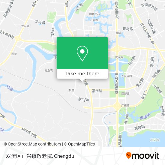 双流区正兴镇敬老院 map