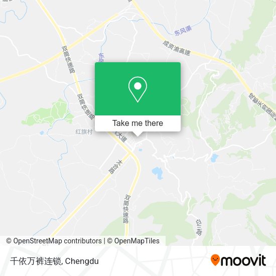 千依万裤连锁 map