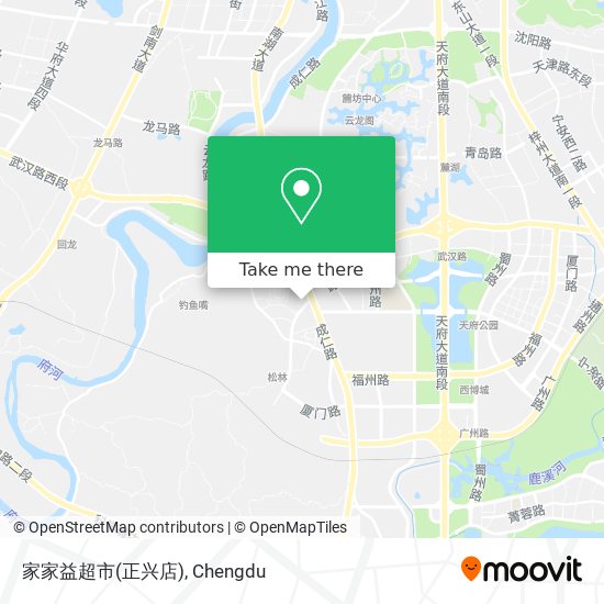 家家益超市(正兴店) map
