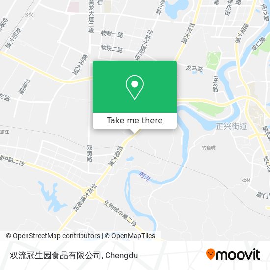 双流冠生园食品有限公司 map