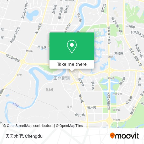 天天水吧 map