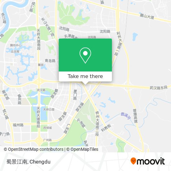 蜀景江南 map