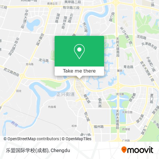 乐盟国际学校(成都) map