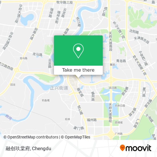 融创玖棠府 map