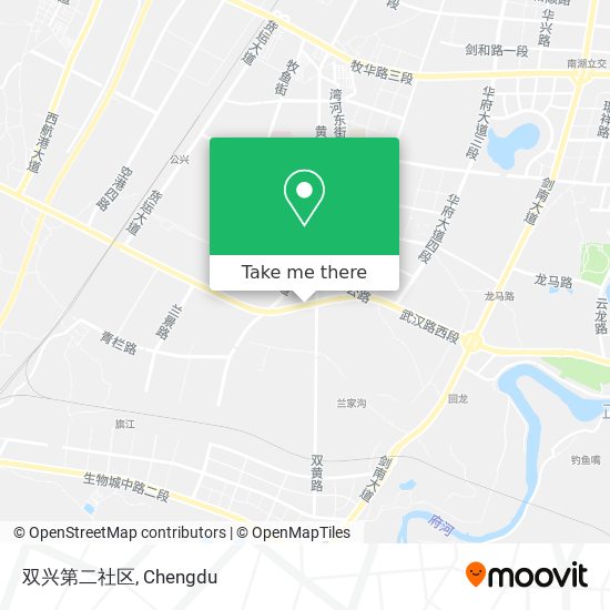 双兴第二社区 map