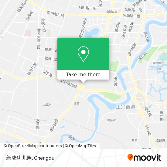 新成幼儿园 map