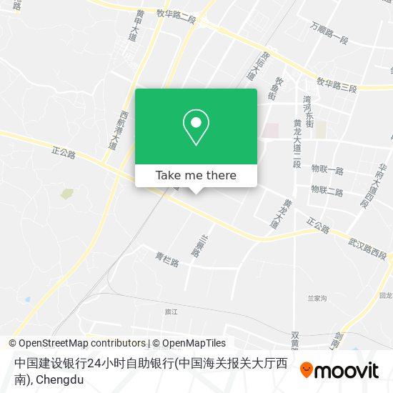 中国建设银行24小时自助银行(中国海关报关大厅西南) map