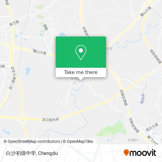 白沙初级中学 map