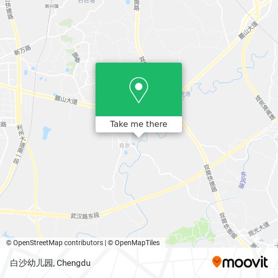 白沙幼儿园 map
