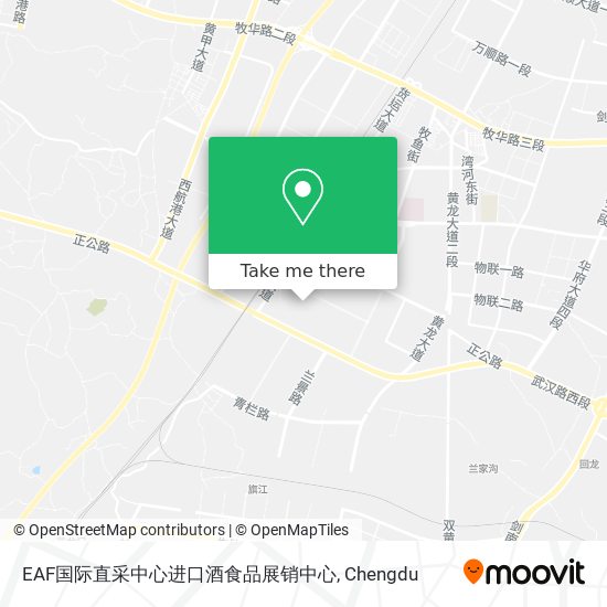 EAF国际直采中心进口酒食品展销中心 map
