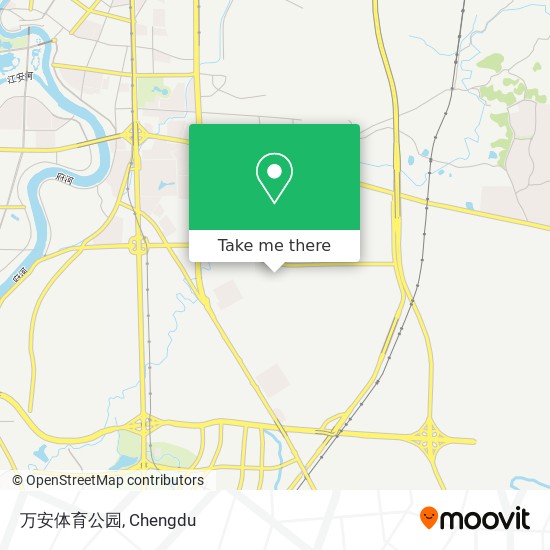 万安体育公园 map