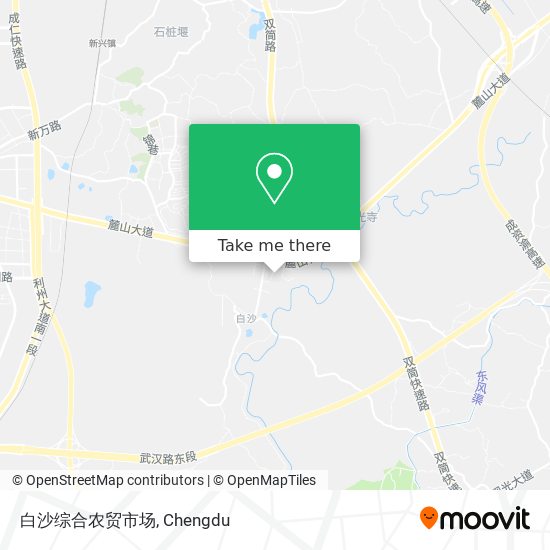 白沙综合农贸市场 map