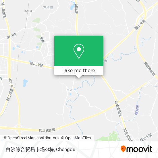白沙综合贸易市场-3栋 map