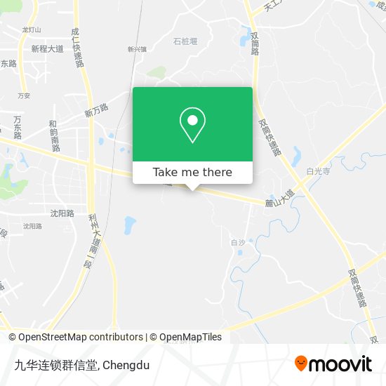 九华连锁群信堂 map