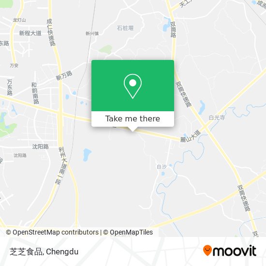 芝芝食品 map