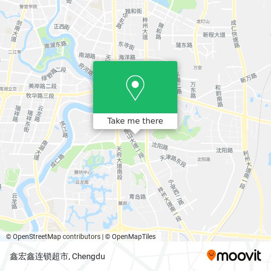 鑫宏鑫连锁超市 map