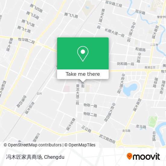 冯木匠家具商场 map