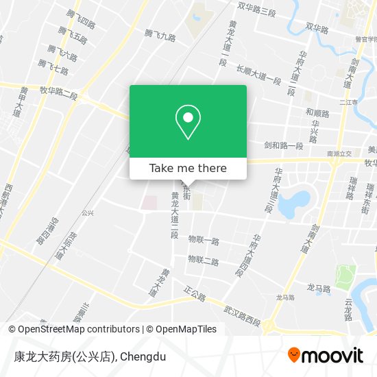 康龙大药房(公兴店) map