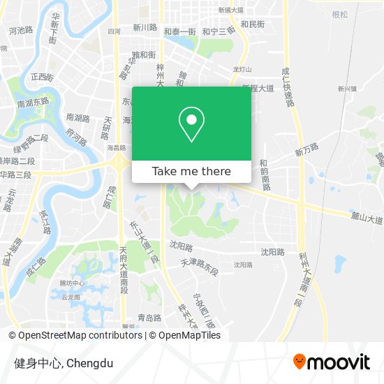 健身中心 map