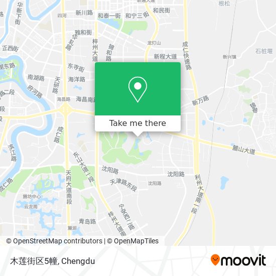 木莲街区5幢 map