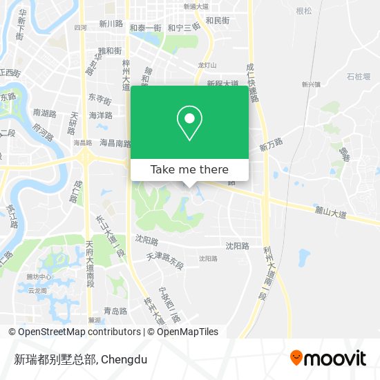 新瑞都别墅总部 map