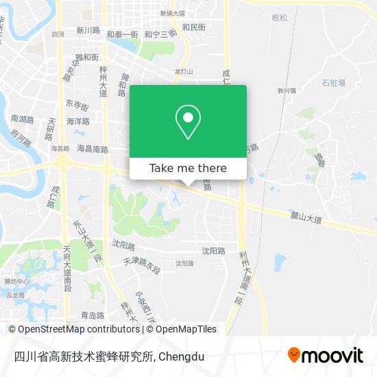 四川省高新技术蜜蜂研究所 map