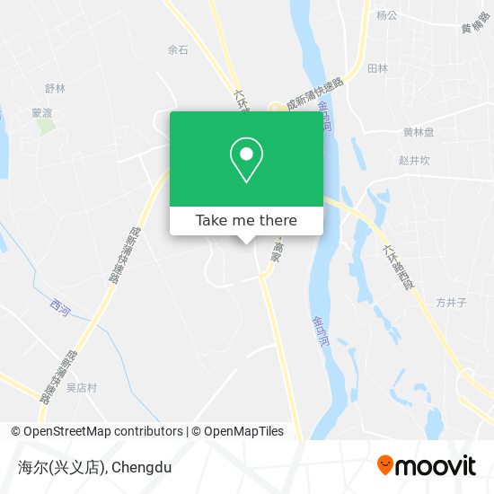 海尔(兴义店) map
