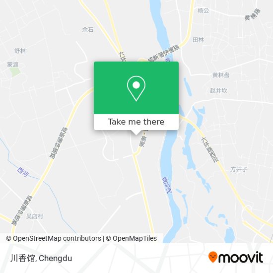 川香馆 map