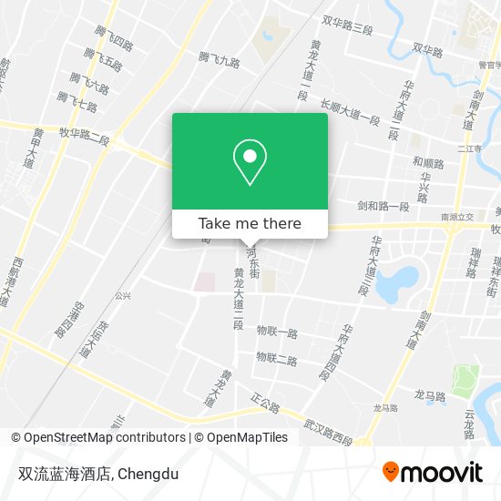 双流蓝海酒店 map