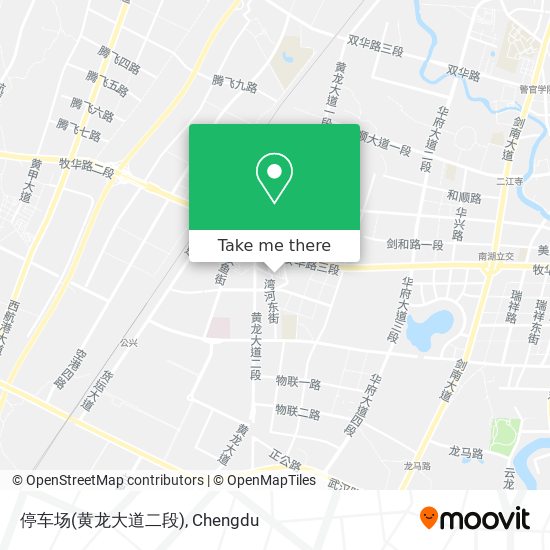 停车场(黄龙大道二段) map