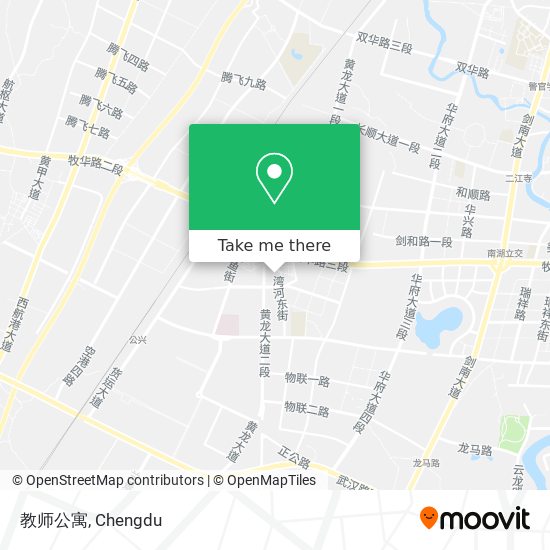 教师公寓 map