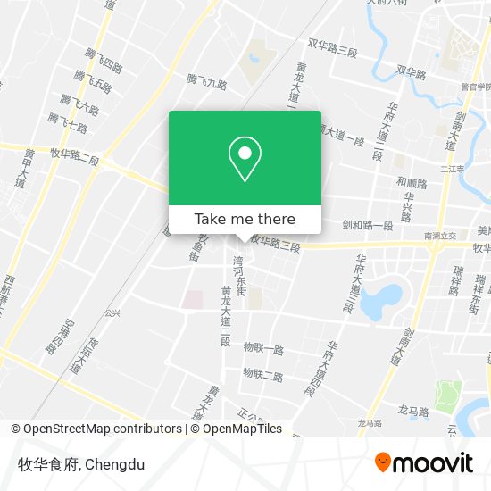 牧华食府 map