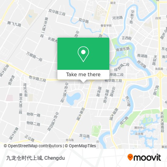 九龙仓时代上城 map