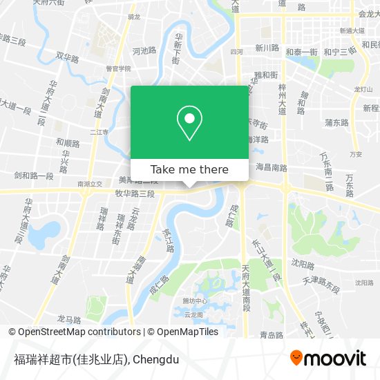 福瑞祥超市(佳兆业店) map
