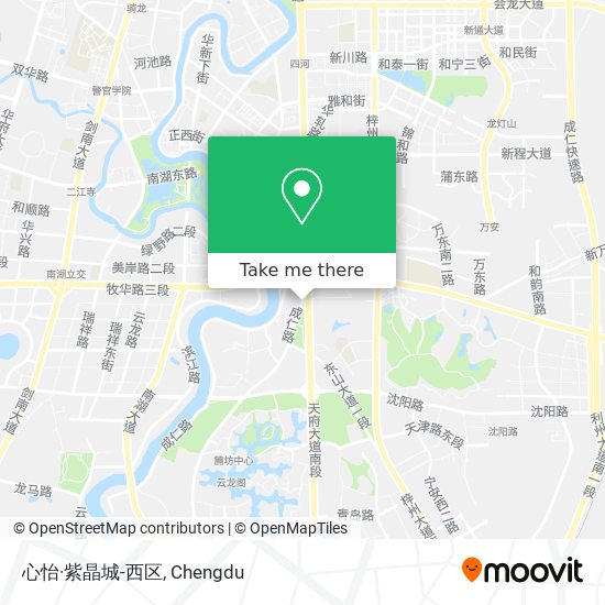 心怡·紫晶城-西区 map