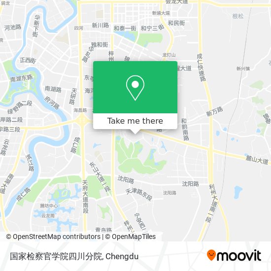 国家检察官学院四川分院 map