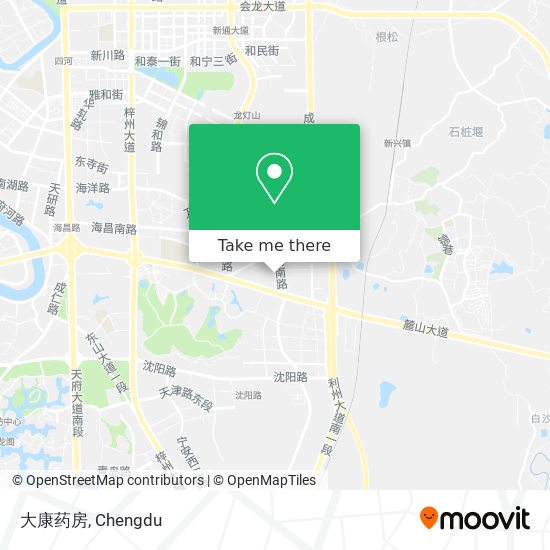 大康药房 map