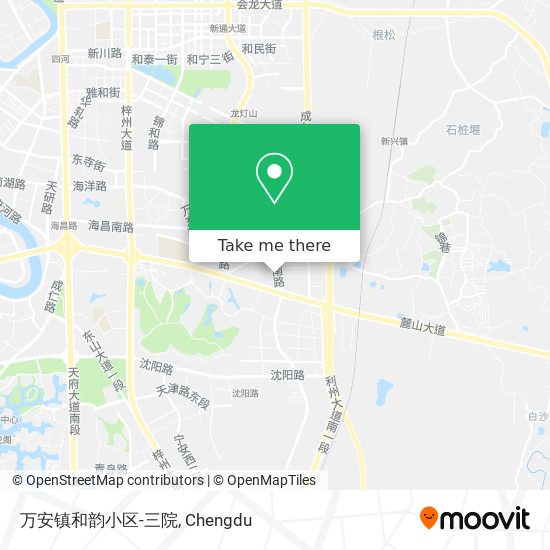 万安镇和韵小区-三院 map