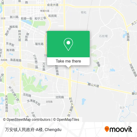 万安镇人民政府-A楼 map