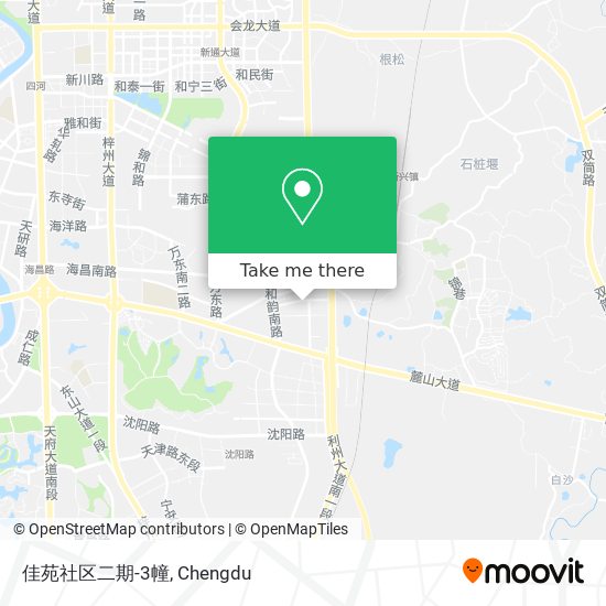 佳苑社区二期-3幢 map
