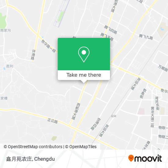 鑫月苑农庄 map